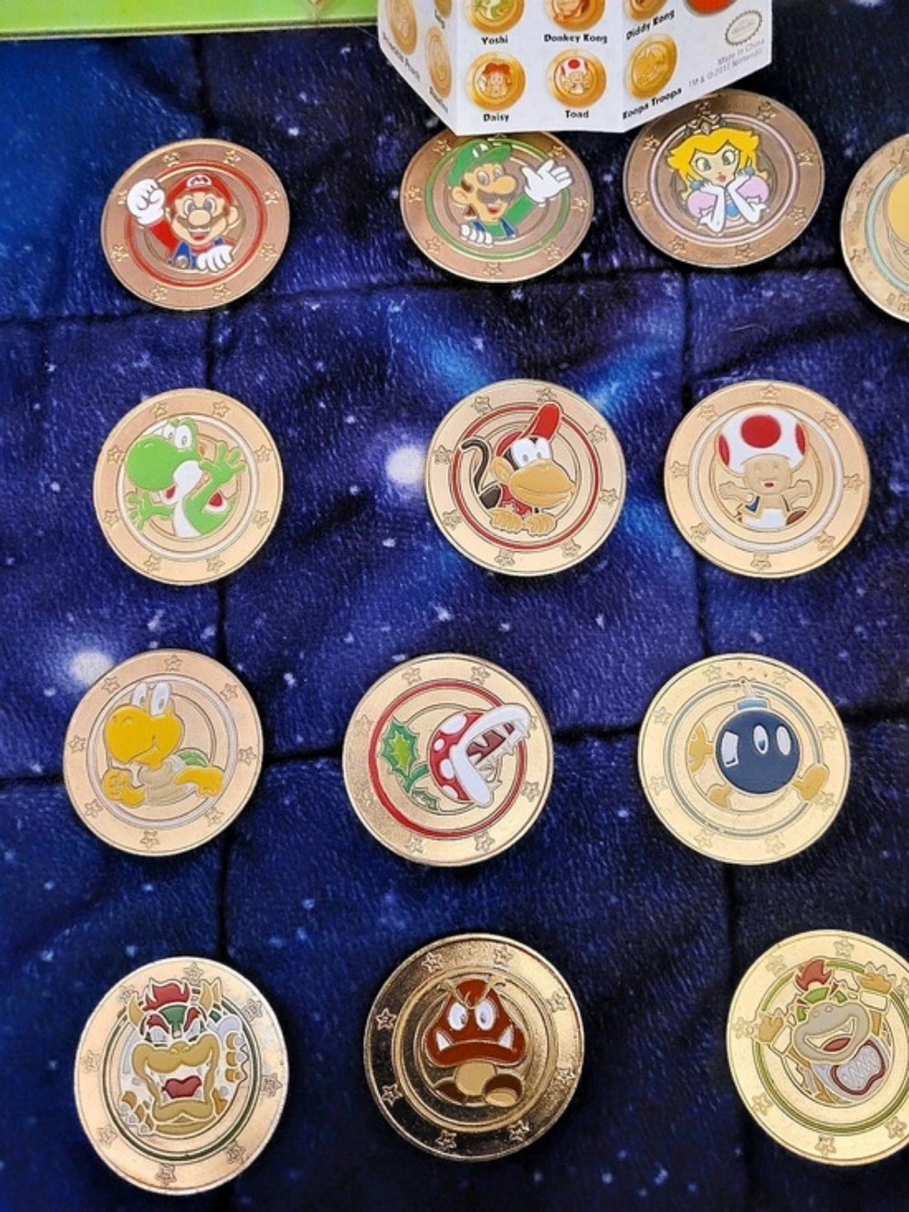 Mario Wonderball Coin Set - Picture 6 of 9